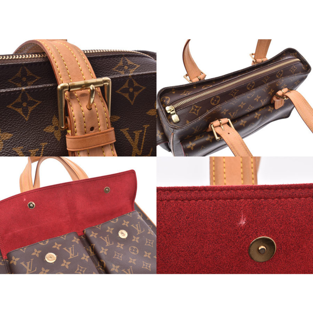 Louis Vuitton Multiply Leather Brown Handbag City Monogram - Picture 8 of 12